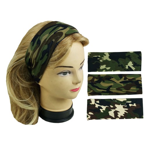 Fascia per capelli mimetica - 3,